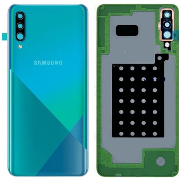 SAMSUNG GALAXY A30S ΚΑΠΑΚΙ ΜΠΑΤΑΡΙΑΣ (BATTERY COVER) ΜΕ ΤΖΑΜΑΚΙ ΚΑΜΕΡΑΣ (LENS) ΠΡΑΣΙΝΟ