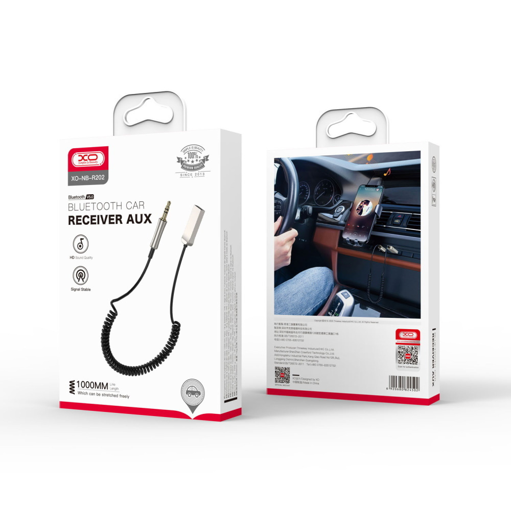 XO NBR202 BLUETOOTH CAR RECEIVER 1M