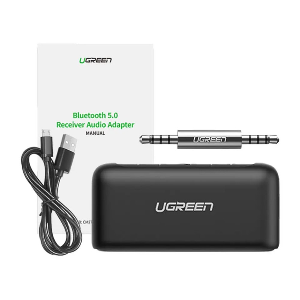 UGREEN BLUETOOTH RECEIVER AUDIO ADAPTER 5.0 WITH MICROPHONE (CM276)
