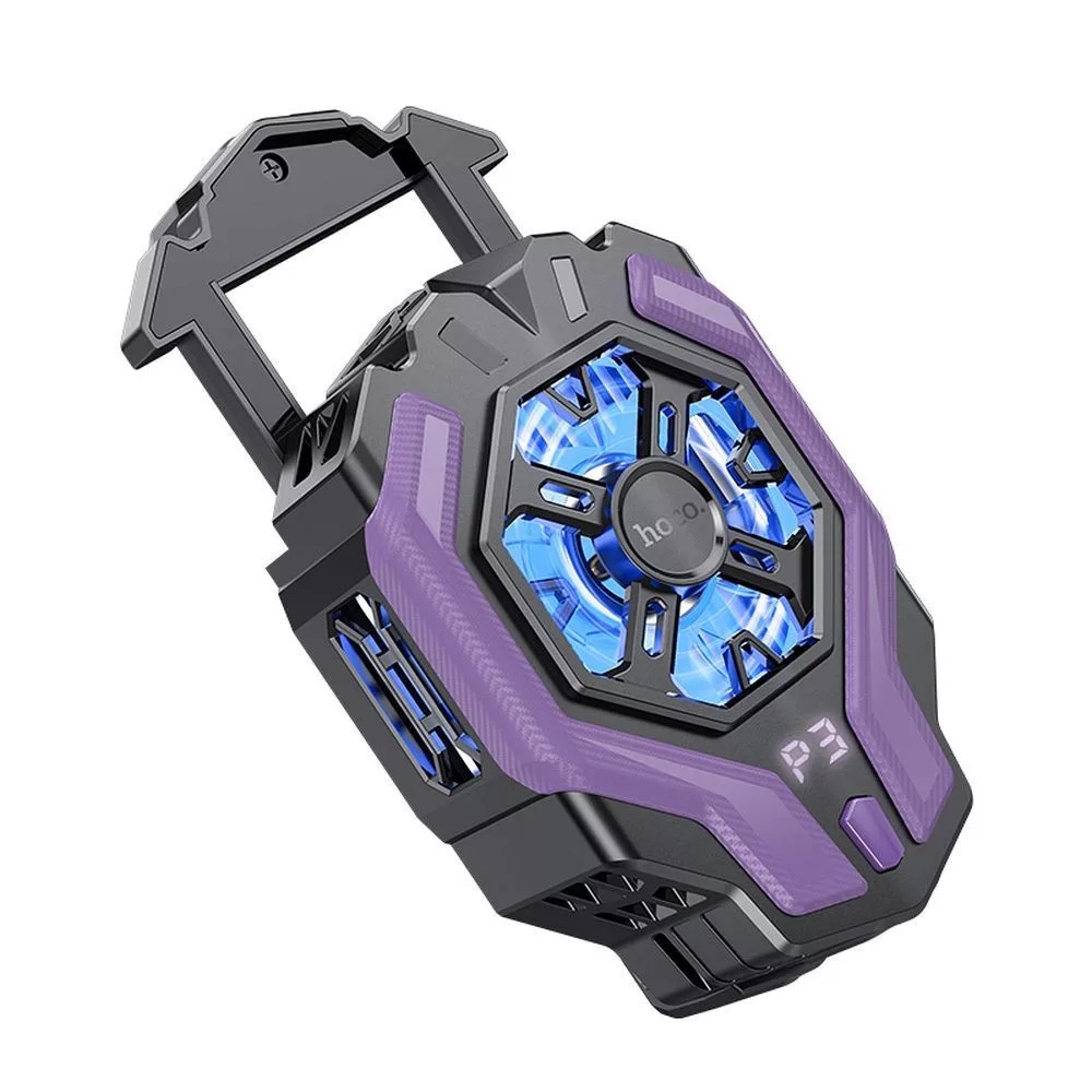 Mobile Phone Cooler Hoco GM26 για συσκευές 4.5"-7" με Ένδειξη Θερμοκρασίας