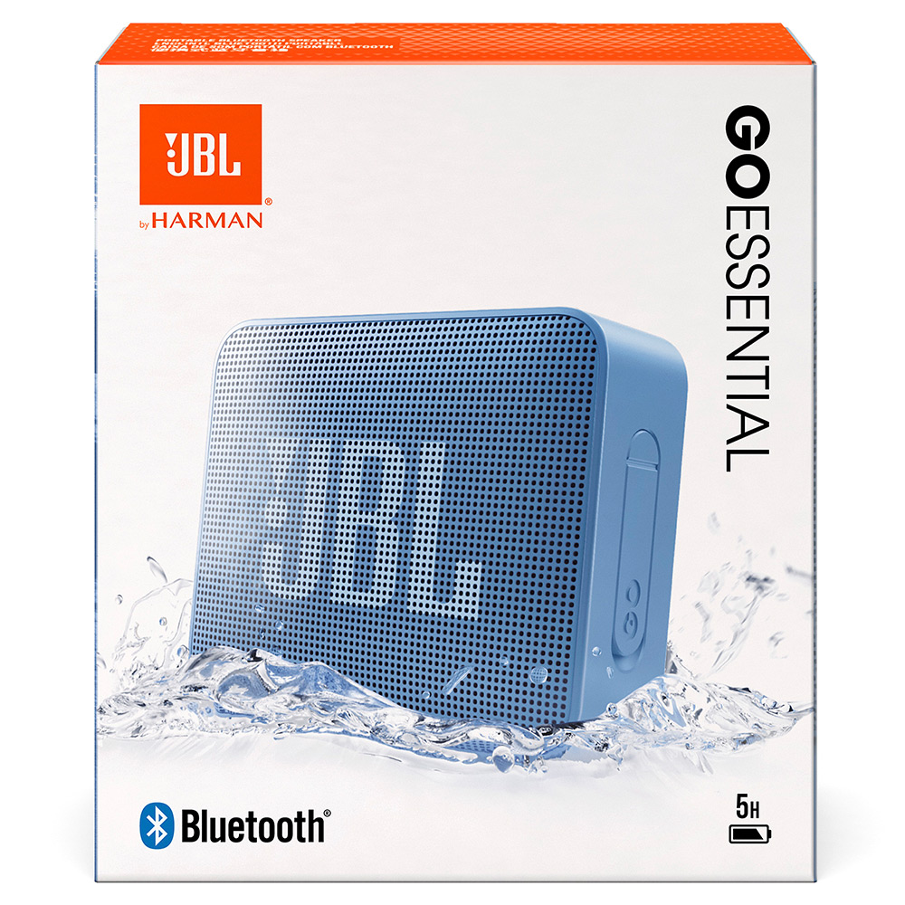 JBL Go Essential Αδιάβροχο Ηχείο Bluetooth 3.1W Γαλάζιο