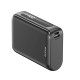 Rixus RXPB24 Compact Powerbank Digital Display 10000mAh Black