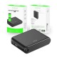 Rixus RXPB25 Compact Powerbank Digital Display 20000mAh Black Rixus RXPB25 Compact Powerbank Digital Display 20000mAh Black