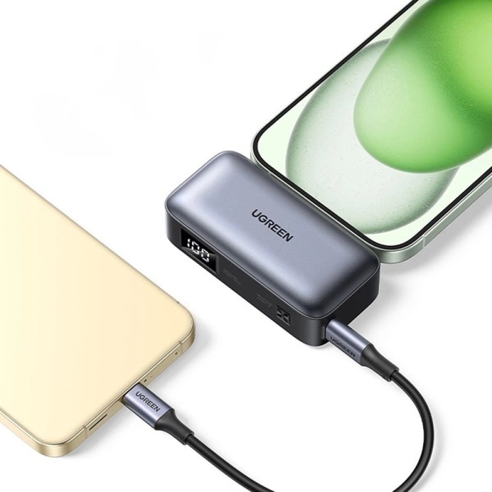 UGREEN POWERBANK 5000 mAh 20W PD (PB503) ΓΚΡΙ