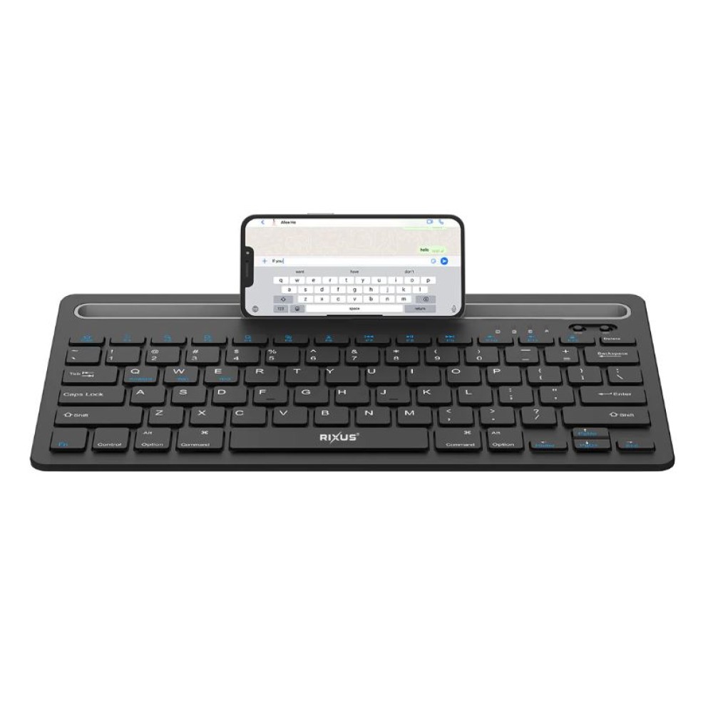 Rixus RXWK01 Universal Ultra Slim And Compact Bluetooth Keyboard