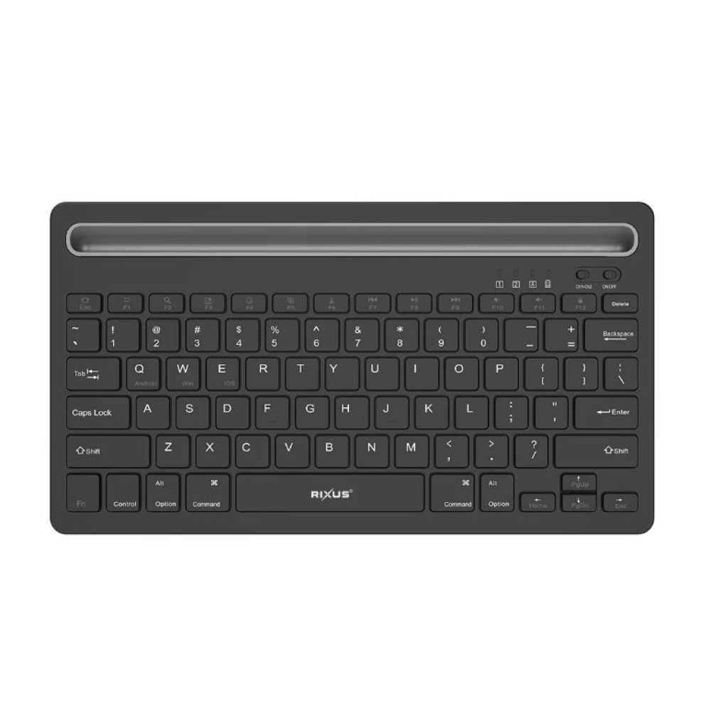 Rixus RXWK01 Universal Ultra Slim And Compact Bluetooth Keyboard