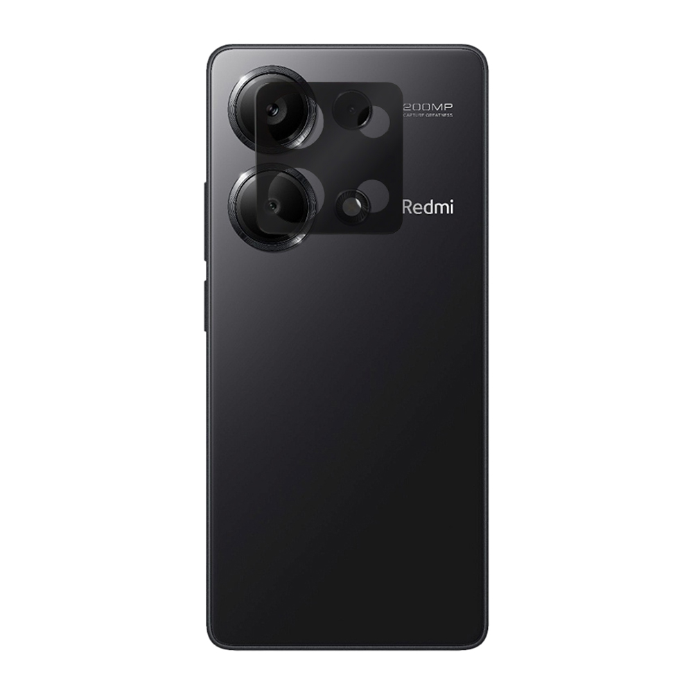 VOLTE-TEL TEMPERED GLASS XIAOMI REDMI NOTE 13 PRO 4G 6.67" 9H 0.25mm 3D CURVED FOR CAMERA BLACK
